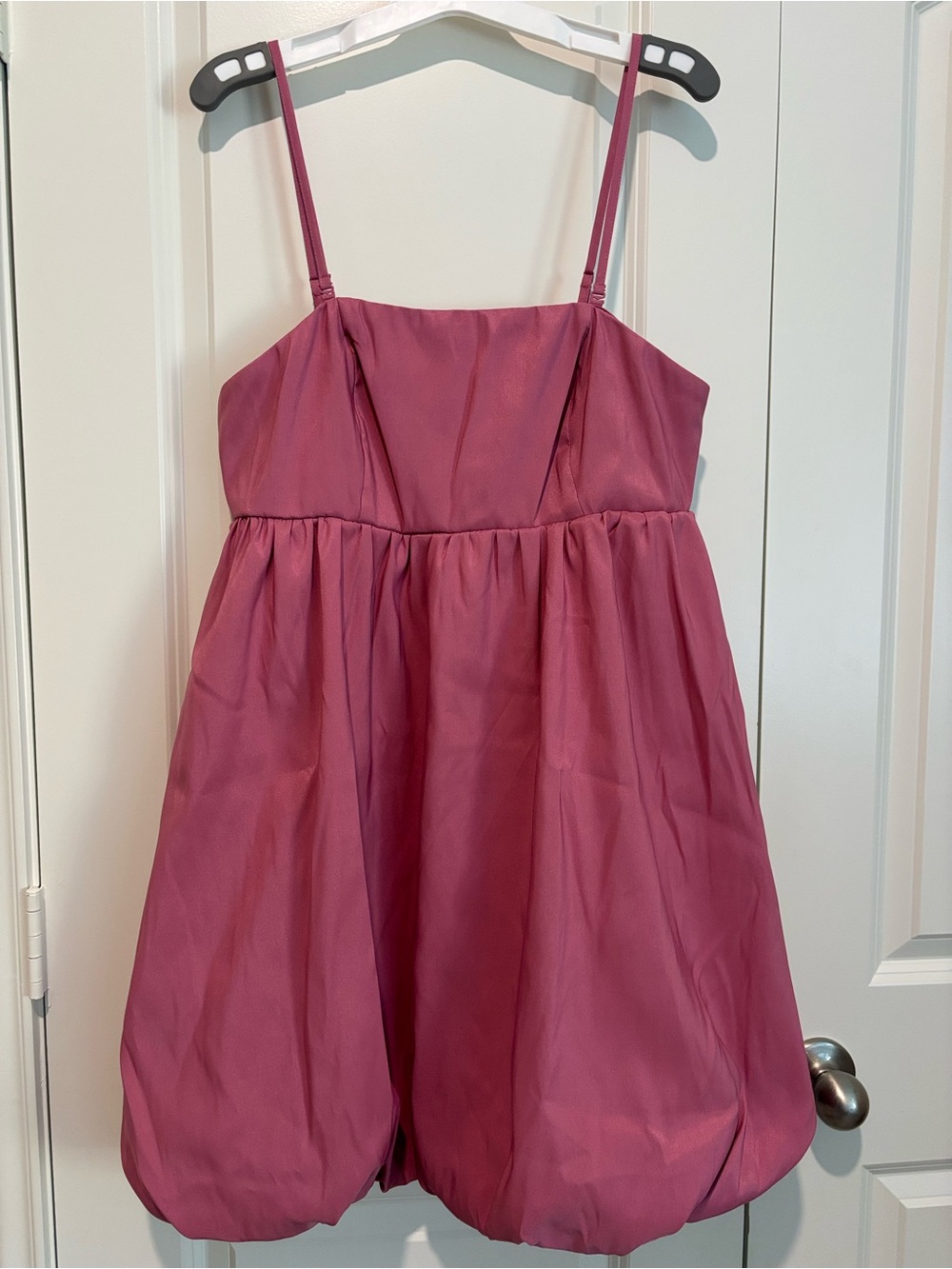 wild fable Pink Bubble-Hem Spaghetti Strap Camisole Dress
